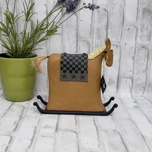 Vtg WILLIRAYE STUDIO Rocking Horse
